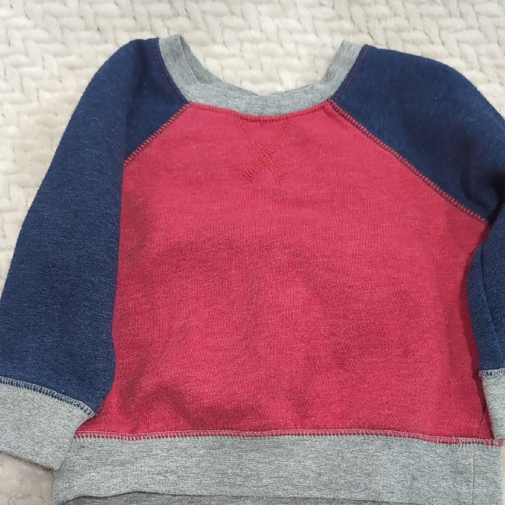 Cat & Jack Pink and Gray Sweatshirt